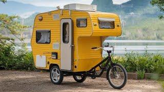  2025 Tiny Camper Trike – Ultimate Mini RV Best  for Adventure! ️ | Best Micro Camper Review