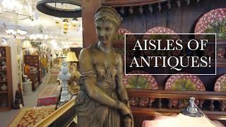 Antiques Vintage Interior Design Shop Relaxing Walking Tour! Elegant Piano Home Decor Fine Furniture