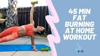 45 MIN Fat Burning Home Workout