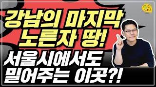 강남의 마지막 노른자 땅! 서울시에서도 밀어주는 이 곳!️️