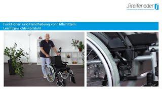 Rollstuhl – Funktionen und Handhabung von Hilfsmitteln