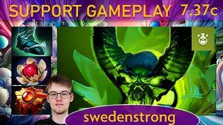  7.37c swedenstrong Pugna |K+A-D - 29 KP - 81%| Support Gameplay - Dota 2 Top MMR