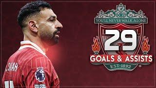 Mohamed Salah - All 29 Goals & Assists 2024/25 l HD 1080p