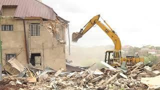 RESIDENTS MOURN AS HUNDREDS OF HOUSES WERE DEMOLISHED BY THE RCC