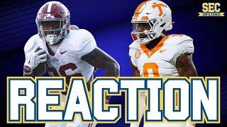 REACTION: Tennessee Football OUTLASTS Alabama in Knoxville