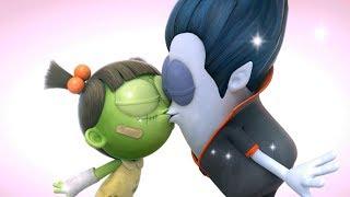Funny Animated Cartoon | Spookiz | Sealed with a Kiss  | 스푸키즈 | Cartoon For Children