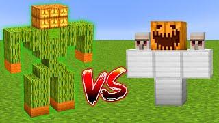 PUMPKIN NIGHTMARE vs All New Golems - Minecraft Mob Battle 