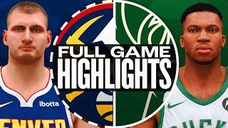 NBA 2K25 | Nuggets vs Bucks | Highlights | PC Mods