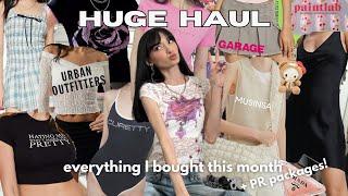 HUGE UNBOXING HAUL: Urban Outfitters, Garage, Musinsa, Amazon, + PR packages