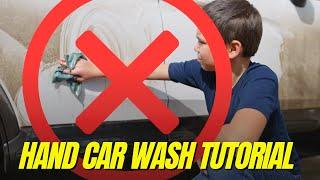 Hand Washing IS The Most Damaging Of All Car Washes