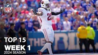 Top 15 Plays From Week 1 | NFL 2024 Season