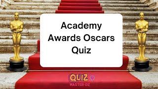 ️ ⭐THE OSCARS QUIZ| 42 Questions| The Academy Awards Trivia #oscars2024  #pubquiz