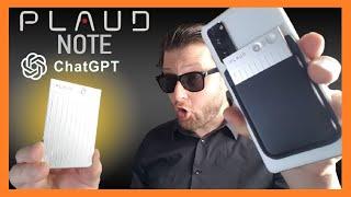 PLAUD NOTE REVIEW - ChatGPT Powered AI Voice Recorder