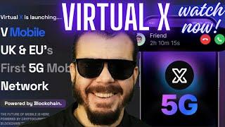 Virtual X Token | V Mobile 5G Network Powered By Blockchain