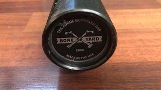 Rogue Boneyard Ohio Bar Unboxing - Black Oxide - Twin Flame and Fitness Journey