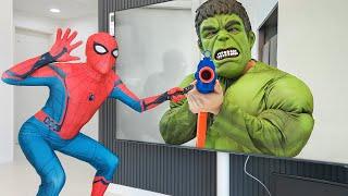 SPIDER-MAN vs HULK TV SHOW | Comedy Funny Superheros Video