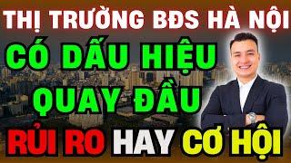 Thị Trường Chung Cư Bất Động Sản Hà Nội Có Dấu Hiệu Quay Đầu " RỦI RO " Hay " CƠ HỘI " | NHÀ TỐT