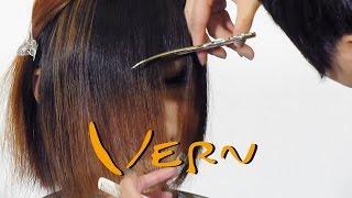 How to cut Vern Fashion contrast man & women’s hairstyles part2韋恩時尚對比男女髮型設計Vern Hairstyles 25