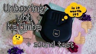 Unboxing time!! vbh review. Dead tines? Pre-tuned? Yay or Nay?? Wooden kalimba?