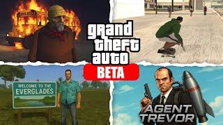 20 Minutes of REMOVED BETA Features in GTA Games