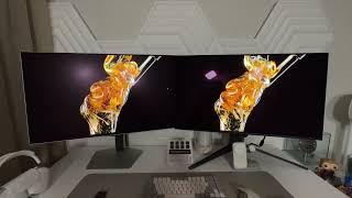 Samsung 32" Odyssey OLED G8 (G80SD) vs ASUS ROG Swift OLED PG32UCDM | Direct light | 4K HDR 240Hz