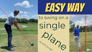 Easy way to swing on a single plane