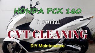 Honda PCX 160 | DiY PMS | CVT Cleaning | Air Filter |