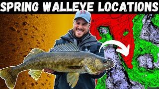 TOP Spring Walleye Locations + Walleye Spawn Science