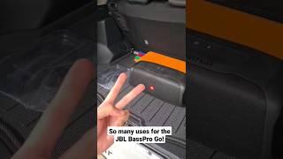 The JBL Basspro Go is so versatile! #JBL #Bassprogo #caraudio