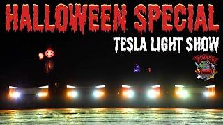 HALLOWEEN SPECIAL TESLA LIGHT SHOW