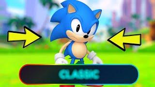 THIS CODE GIVES CLASSIC SONIC IN SONIC SPEED SIMULATOR!?