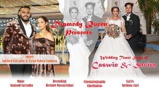 New Konkani Special Wedding Toast Song | of Caswin & Savira| by Aleka & Sanford