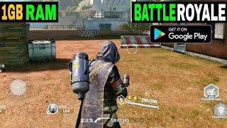 5 Best BATTLE ROYALE Games for 1GB Ram Phones | Like PUBG & COD MOBILE (2020)