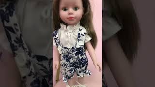 Cute 14inch full vinyl girl Everyest Doll