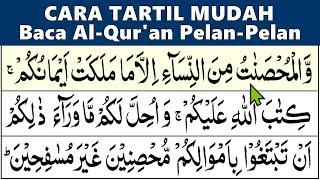 BELAJAR MENGAJI QURAN Cara Mudah Cepat Lancar Membaca Alquran Tartil Pelan JUZ 5 Bagian 1