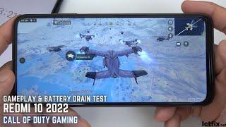 Xiaomi Redmi 10 2022 Call of Duty Gaming test CODM