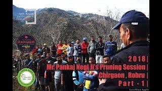 2018 | Mr. Pankaj Negi Ji’s Pruning Session | Chirgaon | Rohru | Part 1 | Lets Grow Apple