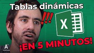 Tablas Dinámicas en Excel - Todo lo que necesitas saber 