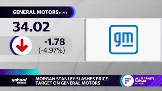 Morgan Stanley slashes price target on General Motors stock