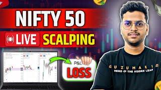 Nifty 50 & bank nifty live scalping || option trading ||