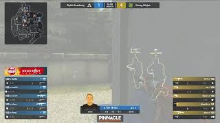 znx 4 quick M4A4 kills - Spirit Academy vs Young Ninjas - Malta Vibes 2021  Prize pool $50,000