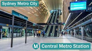 Transport for Sydney Vlog 854: Central Metro Station - Sydney Metro City