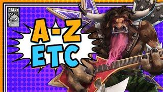 ETC A - Z | Heroes of the Storm (HotS) Gameplay