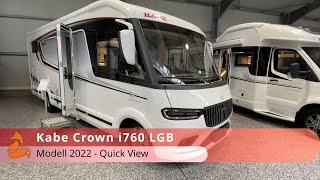 KABE Crown i760 LGB - 2022Luxury fully integrated