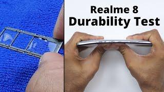 realme 8 Durability Test - It Just Survived | Water Drop Bend Test