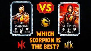 MK Mobile. MK1 Scorpion vs. MK11 Scorpion. Which One is Actually Better?