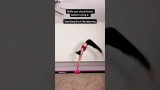 Back Handspring Drills - How to do a Back Handspring - Tumbling Drills | The Pro Cheerleader