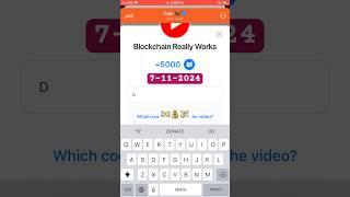 Blockchains Really Works +5000 !!  | CATS CODE (7-11-2024) #catscode #fyp #crypto #bitcoin #blum