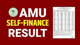 AMU Self Finance Result 2024 Updates | AMU Class 11th Admission 2024 | AMU me admission kaise le