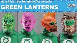 McFarlane Toys DC Multiverse Review: Green Lantern Tomar-Re Abin Sur | Asoka The Geek